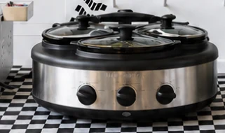 Triple Crockpot Warmer